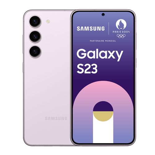Acheter Smartphone Samsung Galaxy S23 6.1"" Nano SIM 5G 8 Go RAM 128 Go Lavande État correct - 285,00 € Smartphone Samsung Galaxy S23 6.1"" Nano SIM 5G 8 Go RAM 128 Go Lavande État correct - Samsung reconditionné disponible sur Fnac