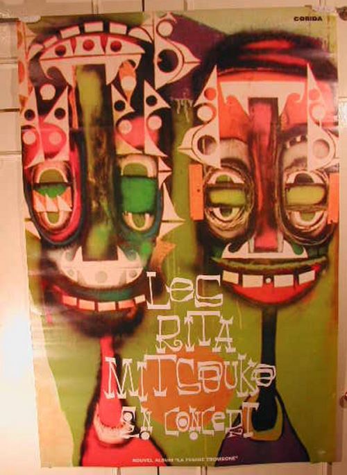 Rita Mitsouko - 80x120 cm - AFFICHE / POSTER État correct - N/A reconditionné disponible sur Fnac