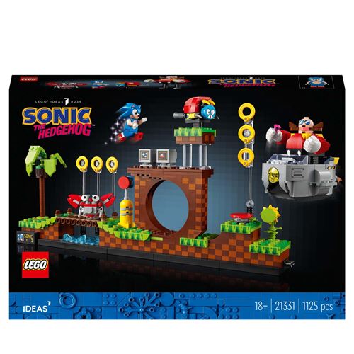 LEGO® Ideas 21331 Sonic The Hedgehog™ Green Hill Zone État correct - LEGO Ideas reconditionné disponible sur Fnac