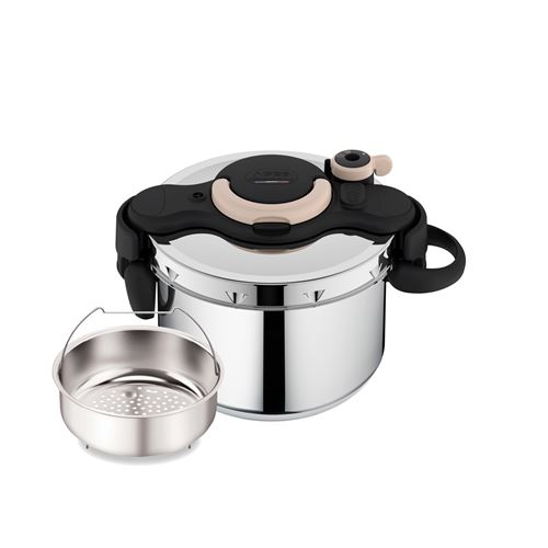 Autocuiseur Seb cocotte-minute® ClipsoMinut' Éco Compact+ 6L P4900731 Inox État correct - SEB reconditionné disponible sur Fnac