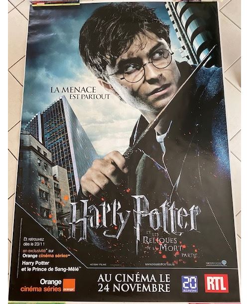 Harry Potter et les reliques de la Mort - 120x160cm - Affiche État correct - N/A reconditionné disponible sur Fnac