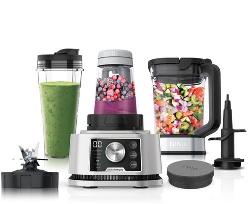 Blender 3 en 1 Ninja Foodi Power Nutri CB350EU 1200 W Gris et Noir État correct - Ninja reconditionné (offre indisponible)