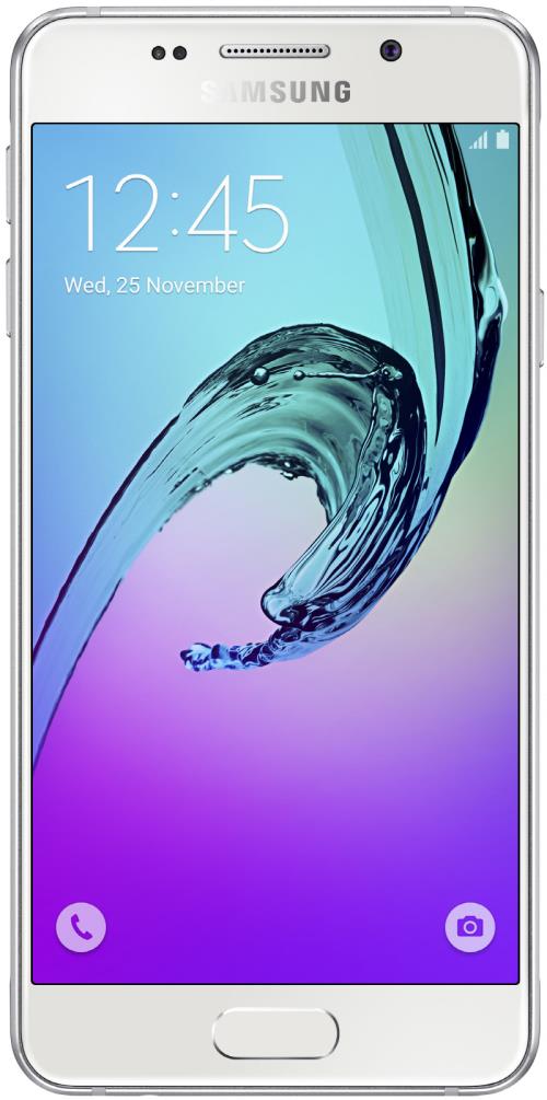 Samsung Galaxy A3 (2016) - 4G smartphone - RAM 1.5 Go / Mémoire interne 16 Go - microSD slot - écran OEL - 4.7"" - 1280 x 720 pixels - rear camera 13 MP - front camera 5 MP État correct - Samsung reconditionné disponible sur Fnac