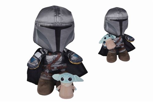 Personnage en peluche Disney Le Mandalorien et l'Enfant 25 cm État correct - Star Wars reconditionné disponible sur Fnac