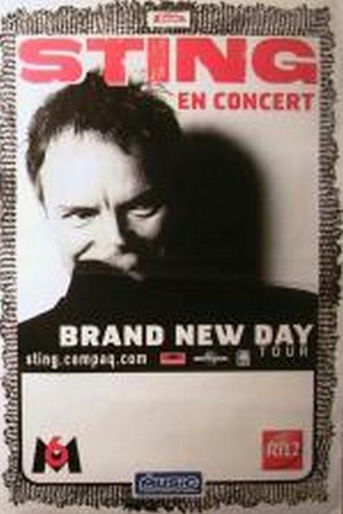 Sting - 80x120 cm - AFFICHE / POSTER État correct - N/A reconditionné disponible sur Fnac