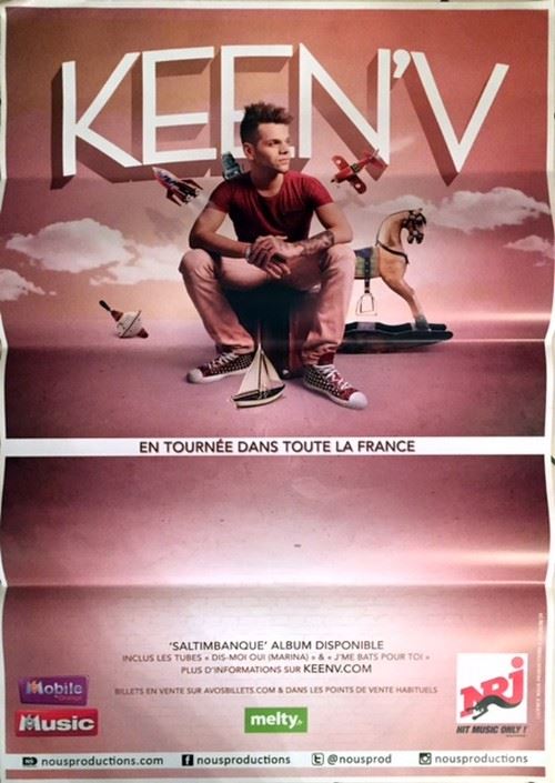 Acheter Keen'v - 70x100 cm - AFFICHE / POSTER État correct - 13,99 € Keen'v - 70x100 cm - AFFICHE / POSTER État correct - N/A reconditionné disponible sur Fnac