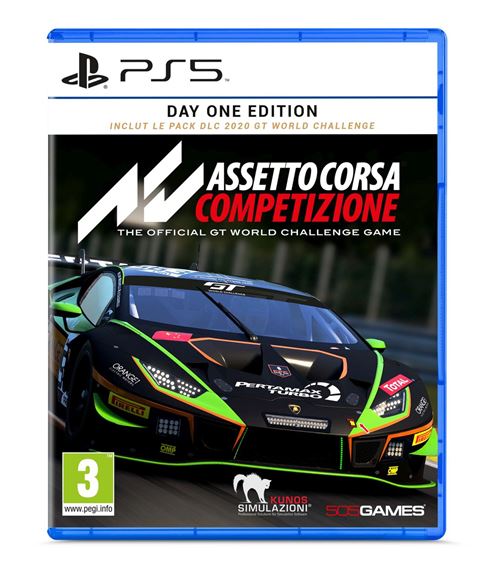 Acheter Assetto Corsa Competizione Day One Edition PS5 État correct - 54,95 € Assetto Corsa Competizione Day One Edition PS5 État correct - Just for Games reconditionné disponible sur Fnac