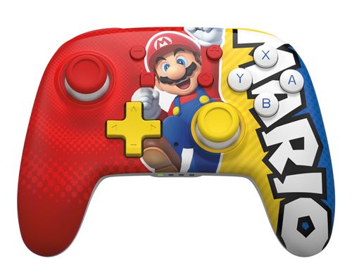 Manette sans fil PowerA Nano Super Mario Victory pour Nintendo Switch État correct - PowerA reconditionné disponible sur Fnac