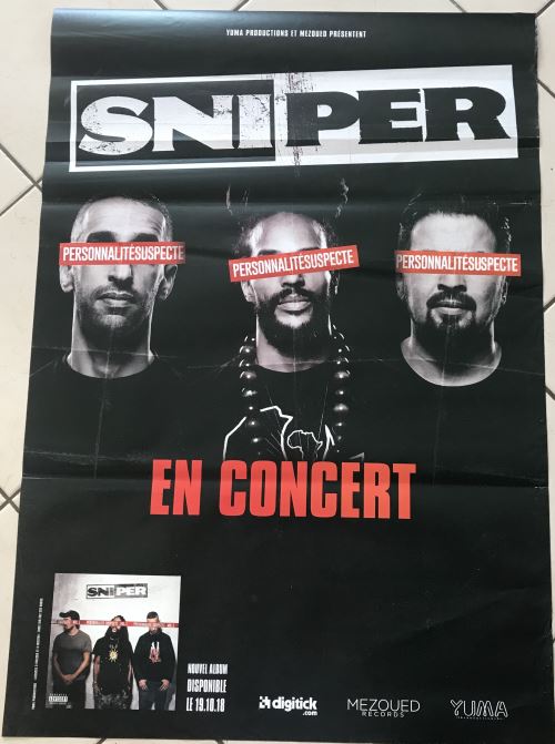 Acheter SNIPER - Personnalité Suspecte - AFFICHE État correct - 13,99 € SNIPER - Personnalité Suspecte - AFFICHE État correct - N/A reconditionné disponible sur Fnac