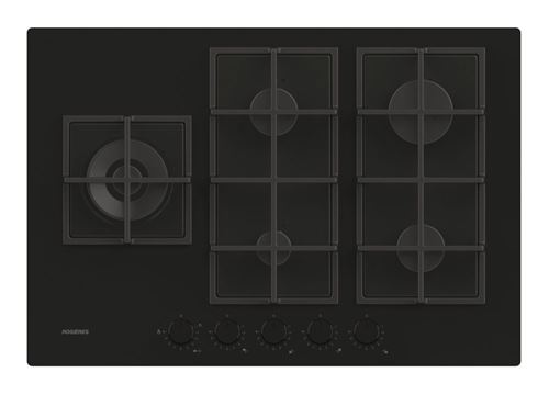 Plaque gaz encastrable Rosiéres New Sublime RVG7WL4WC5B 11700 W Verre Noir État correct - Rosières reconditionné disponible sur Fnac