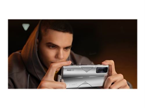 Xiaomi POCO F4 GT - 5G smartphone - double SIM - RAM 12 Go / Mémoire interne 256 Go - écran OEL - 6.67"" - 2400 x 1080 pixels (120 Hz) - 3 x caméras arrière 64 MP, 8 MP, 2 MP - front camera 20 MP - knight silver État correct - N/A reconditionné disponible sur Fnac