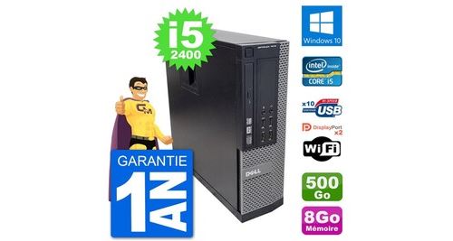 Acheter Pc dell 7010 sff intel core i5-2400 ram 8go disque dur 500go windows 10 wifi État correct - 354,00 € Pc dell 7010 sff intel core i5-2400 ram 8go disque dur 500go windows 10 wifi État correct - N/A reconditionné disponible sur Fnac
