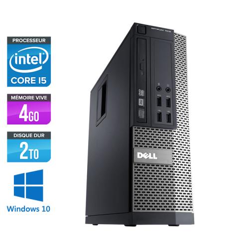 Acheter Pc Dell Optiplex 790 SFF - Noir - Intel Core i5-2400 / 3.10 GHz - RAM 4 Go - HDD 2 To - DVD - Gigabit Ethernet - Windows 10 Professionnel État correct - 299,00 € Pc Dell Optiplex 790 SFF - Noir - Intel Core i5-2400 / 3.10 GHz - RAM 4 Go - HDD 2 To - DVD - Gigabit Ethernet - Windows 10 Professionnel État correct - Dell reconditionné disponible sur Fnac