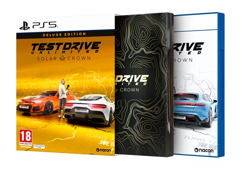 Test Drive Unlimited Solar Crown Edition Deluxe PS5 État correct - Nacon reconditionné disponible sur Fnac