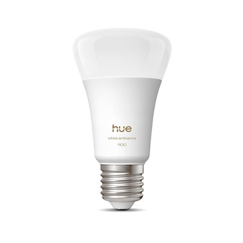 Ampoule connectée Philips Hue 10,5 W A60 E27 EU Blanc État correct - Philips Hue reconditionné disponible sur Fnac