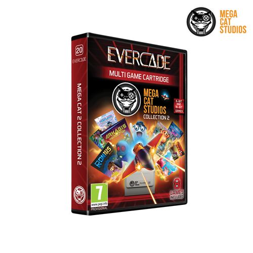 Cartouche de jeux Just for Games Evercade Mega Cat Studios Collection 2 État correct - Just for Games reconditionné disponible sur Fnac