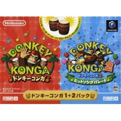 Donkey Konga 1+2 Bundle Pack [IMPORT JAPONAIS] État correct -  reconditionné disponible sur Fnac