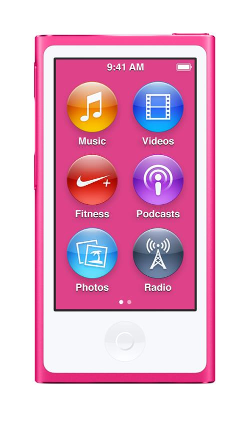 Apple iPod nano - 7ème génération - lecteur numérique - 16 Go - rose État correct - Apple reconditionné disponible sur Fnac