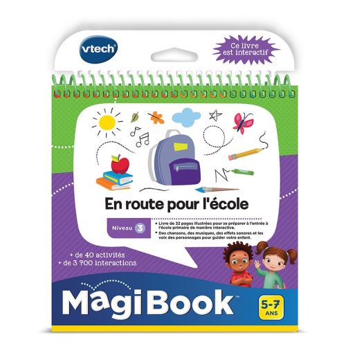 Tablette éducative Vtech MagiBook En route pour l'école État correct - VTech reconditionné disponible sur Fnac