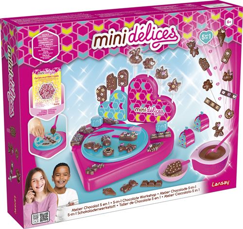 Acheter Mini Délices Lansay Mon Super Atelier chocolat 5-en-1 État correct - 15,22 € Mini Délices Lansay Mon Super Atelier chocolat 5-en-1 État correct - Lansay reconditionné disponible sur Fnac