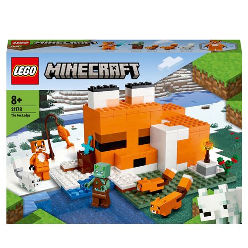 Acheter LEGO® Minecraft® 21178 Le refuge renard État correct - 41,99 € LEGO® Minecraft® 21178 Le refuge renard État correct - LEGO Minecraft reconditionné disponible sur Fnac