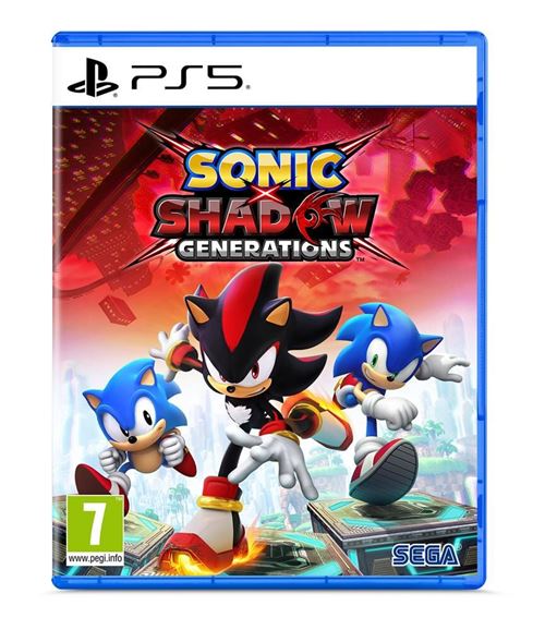 Jeu Sonic x Shadow Generations PS5 État correct -  reconditionné disponible sur Fnac