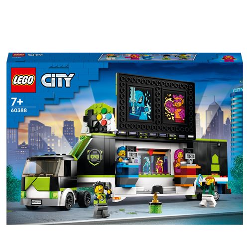 Acheter LEGO® City 60388 Le camion de tournois de jeux vidéo État correct - 58,72 € LEGO® City 60388 Le camion de tournois de jeux vidéo État correct - Lego City reconditionné disponible sur Fnac