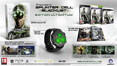 Splinter Cell Blacklist PS3 Edition Collector Ultimatum État correct - Ubisoft reconditionné disponible sur Fnac