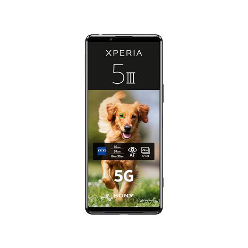 Smartphone Sony Xperia 5 III 6.1"" Double SIM 5G 128 Go Noir État correct - Sony reconditionné disponible sur Fnac