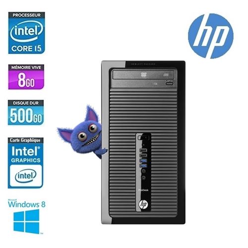 PC hp prodesk 400 g1 mt core i5 4570 3.2ghz État correct - N/A reconditionné disponible sur Fnac
