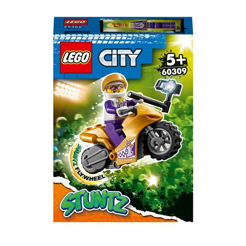 LEGO® City 60309 La moto de cascade Selfie  - Lego City reconditionné disponible sur Fnac