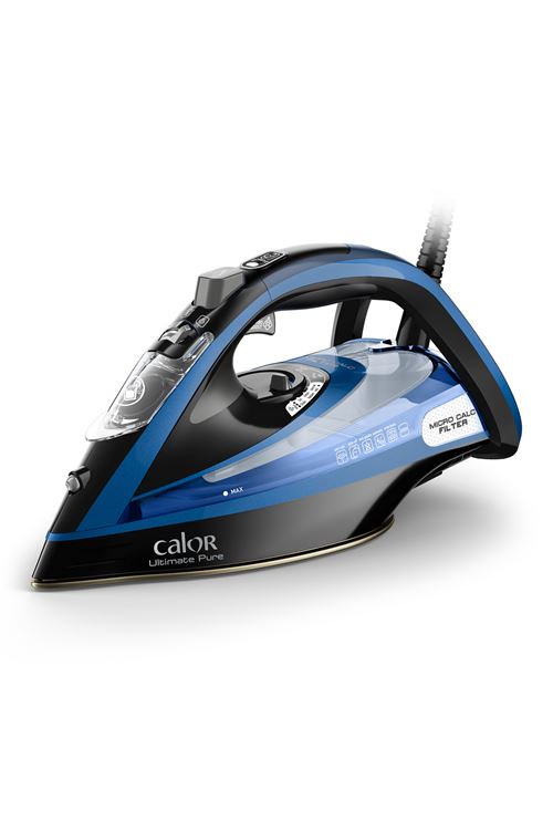 Acheter Fer à repasser vapeur Calor Ultimate Pure Filtre MicroCalc FV9848C0 Bleu État correct - 87,99 € Fer à repasser vapeur Calor Ultimate Pure Filtre MicroCalc FV9848C0 Bleu État correct - Calor reconditionné disponible sur Fnac