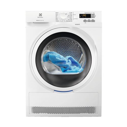 Acheter Sèche-linge pompe à chaleur Electrolux EW7H6832PP PerfectCare 700 8 kg Blanc État correct - 624,99 € Sèche-linge pompe à chaleur Electrolux EW7H6832PP PerfectCare 700 8 kg Blanc État correct - Electrolux reconditionné disponible sur Fnac