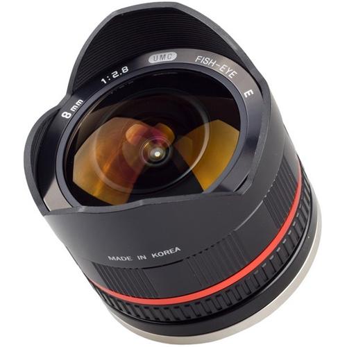 Objectif reflex Fisheye 8 mm f/2.8 FUJI X État correct - Samyang reconditionné disponible sur Fnac