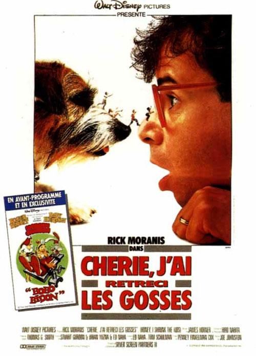 Affiche de Cinéma Originale - Chérie, J'ai Rétréci Les Gosses - 1989 - 120x160cm État correct - N/A reconditionné disponible sur Fnac
