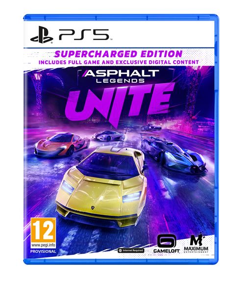 Asphalt Legends Unite Supercharged Edition PS5 État correct - Just for Games reconditionné disponible sur Fnac