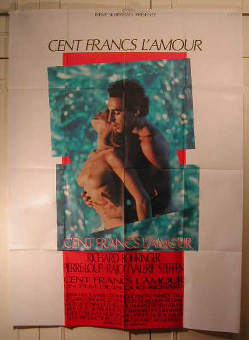 Cent Francs l'Amour - affiche pliée - 116x158 cm - AFFICHE / POSTER État correct - N/A reconditionné disponible sur Fnac
