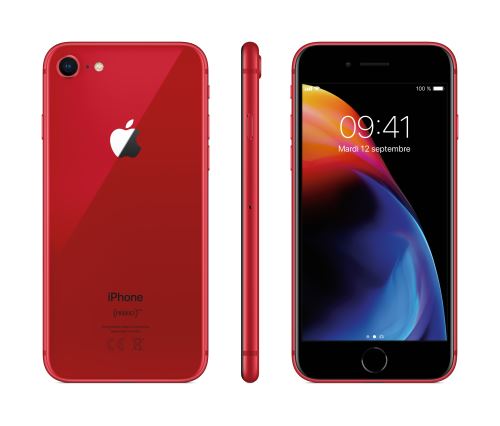 Apple iPhone 8 256 Go 4,7'' Rouge État correct - Apple reconditionné disponible sur Fnac