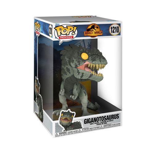 Figurine Funko Pop Jumbo Jurassic World Dominion Giganotosaurus État correct - Funko reconditionné disponible sur Fnac