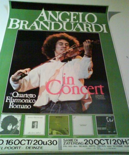 Angelo Branduardi - 50x70 cm - AFFICHE / POSTER État correct - N/A reconditionné disponible sur Fnac