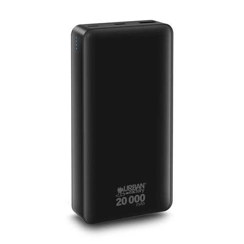 Batterie externe Urban Factory Juicee Max 20000 mAh Noir État correct - Urban Factory reconditionné disponible sur Fnac