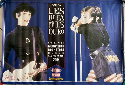 Acheter Les Rita Mitsouko - Tournée 1987 - 110x158cm - Affiche État correct - 99,99 € Les Rita Mitsouko - Tournée 1987 - 110x158cm - Affiche État correct - N/A reconditionné disponible sur Fnac