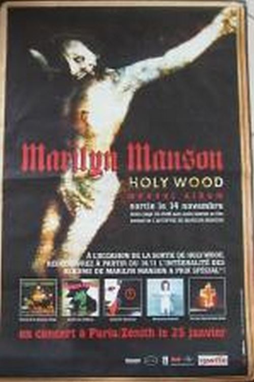 Manson Marilyn - 80x120 cm - AFFICHE / POSTER État correct - N/A reconditionné disponible sur Fnac