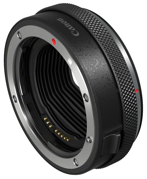Bague d'adaptation Canon pour objectif EF et EF-S avec Bague de contrôle sur boitier EOS R État correct - Canon reconditionné disponible sur Fnac
