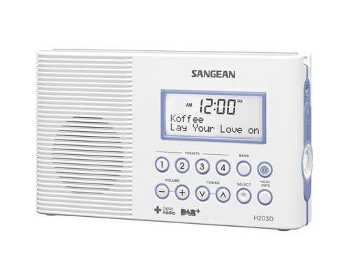 Sangean-H203D - Radio portative DAB - 2 Watt - blanc État correct - Sangean Electronics reconditionné disponible sur Fnac