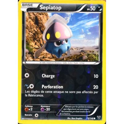 carte Pokémon 75/146 Sepiatop 50 PV XY NEUF FR État correct - Pokémon reconditionné disponible sur Fnac