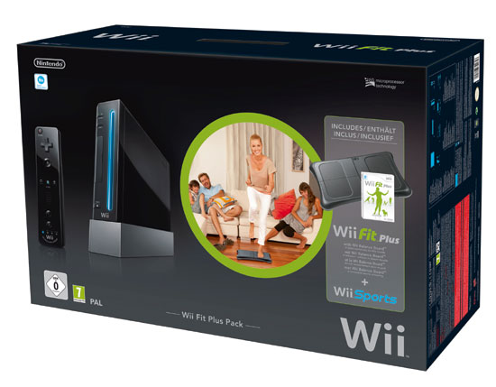 Console Wii noire Nintendo + Wii Fit Plus noir  - Nintendo reconditionné disponible sur Fnac