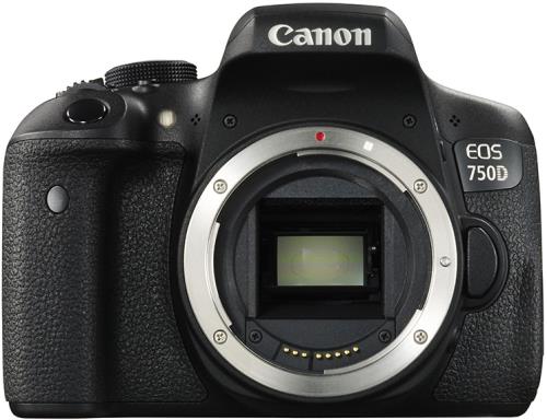 Reflex Canon EOS 750D Boîtier Nu Noir État correct - Canon reconditionné disponible sur Fnac