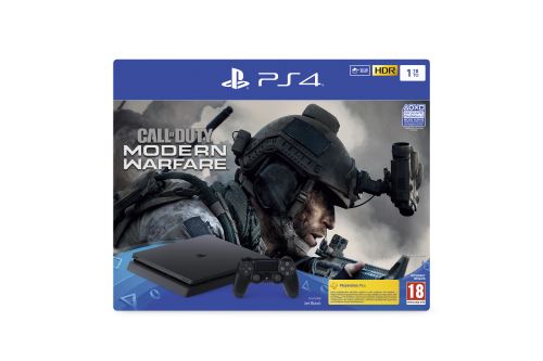Pack Console Sony PS4 Slim 1 To Noir + Call of Duty Modern Warfare État correct -  reconditionné disponible sur Fnac