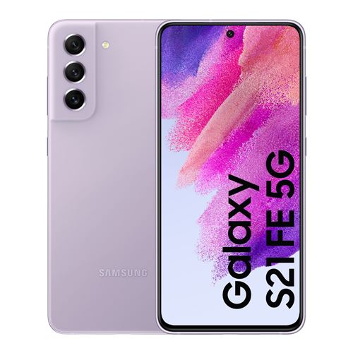 Acheter Smartphone Samsung Galaxy S21 FE 6.4"" 5G Double SIM 128 Go Lavande État correct - 178,00 € Smartphone Samsung Galaxy S21 FE 6.4"" 5G Double SIM 128 Go Lavande État correct - Samsung reconditionné disponible sur Fnac